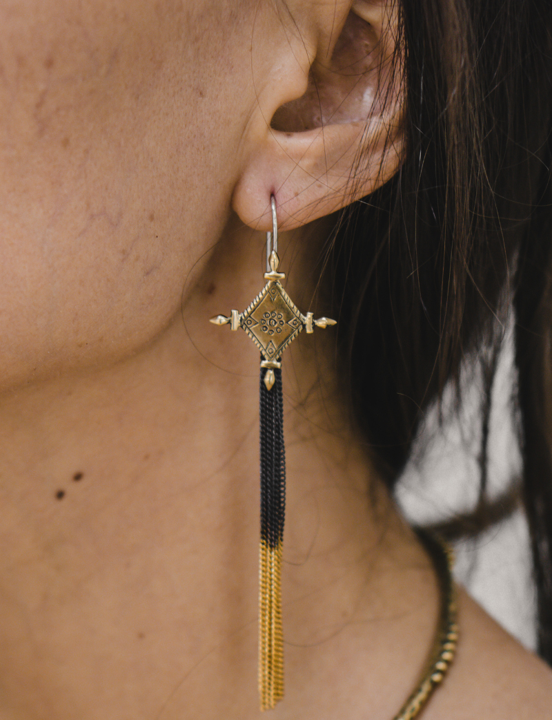 IMANI TASSEL EARRINGS