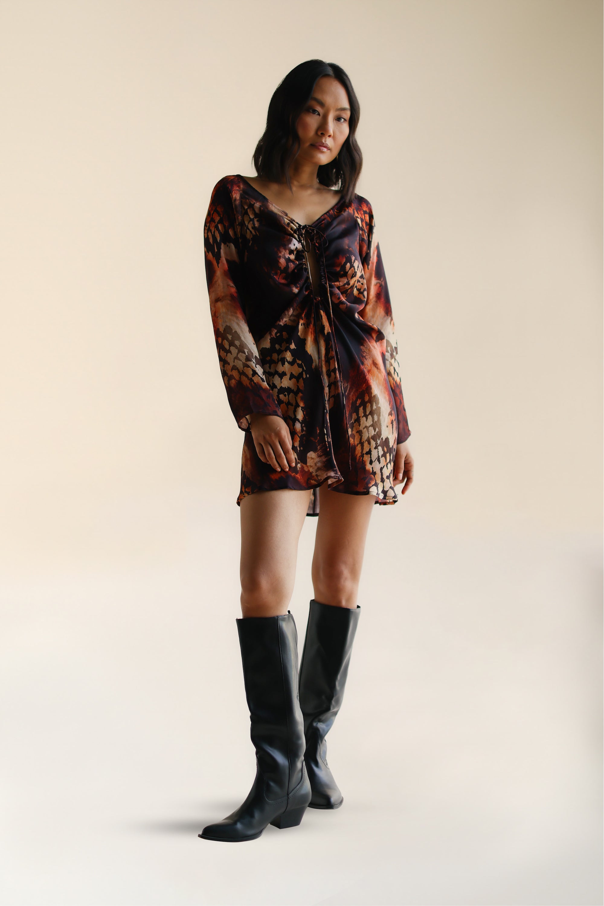 saffron mini dress Saffron Skies Mini Dress