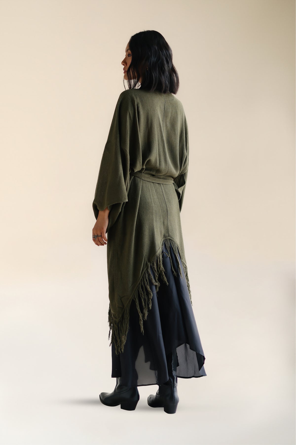 RAW SILK KIMONO