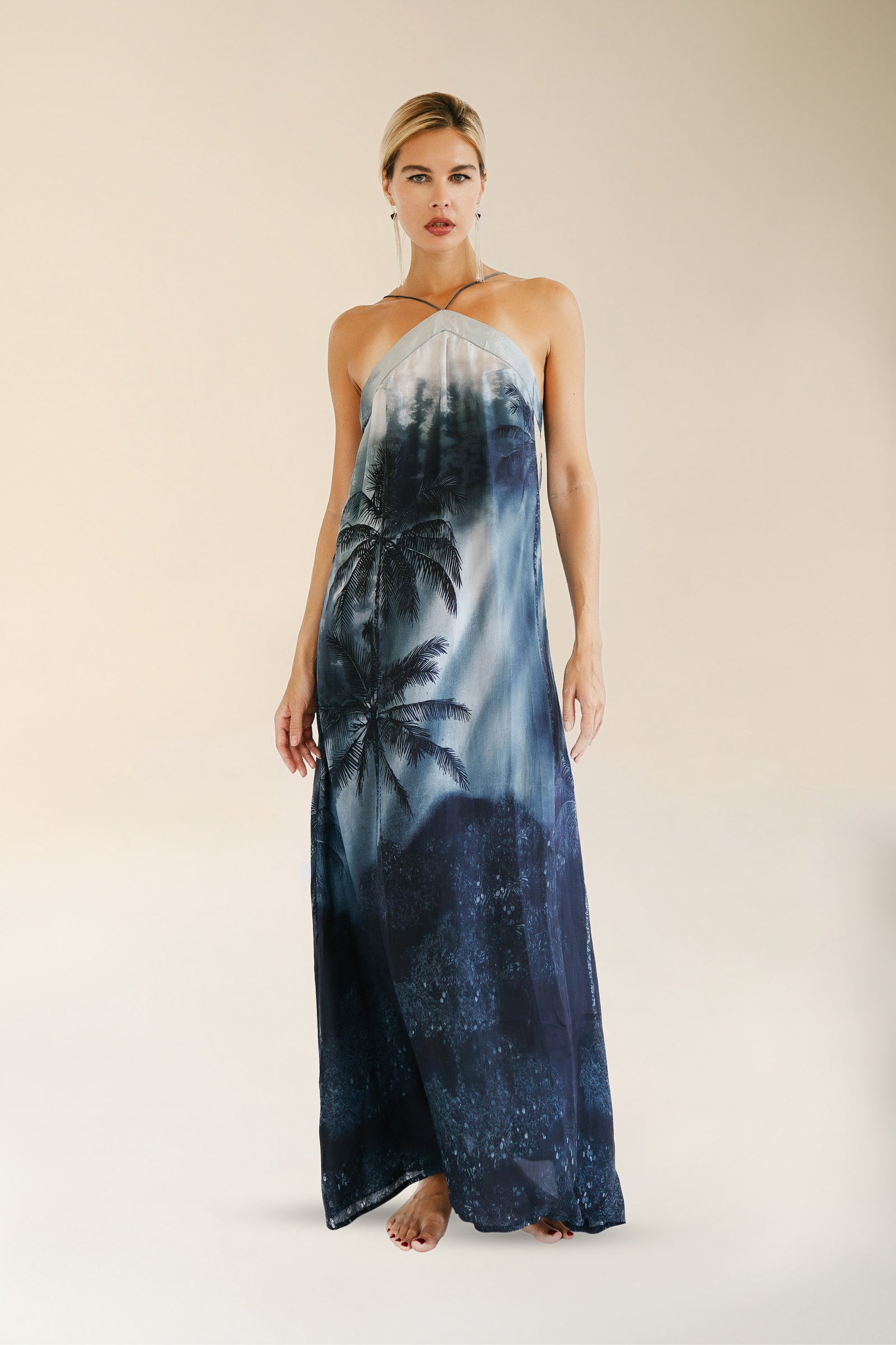 VELA HALTER DRESS