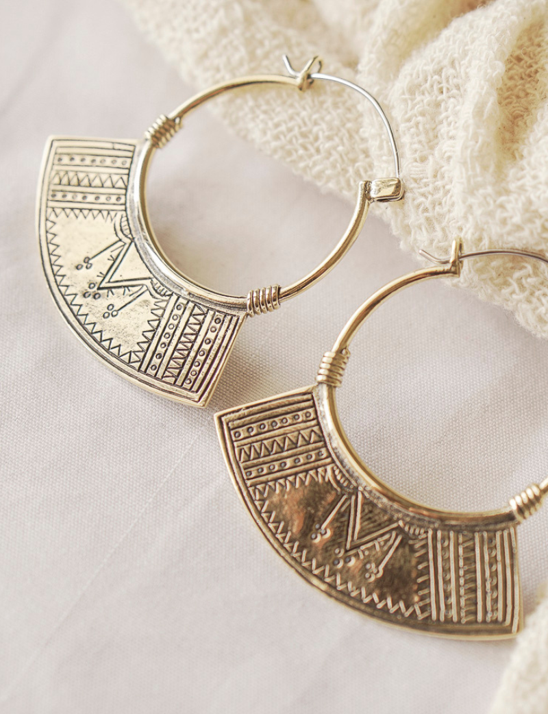 SEMIYA LARGE HOOPS