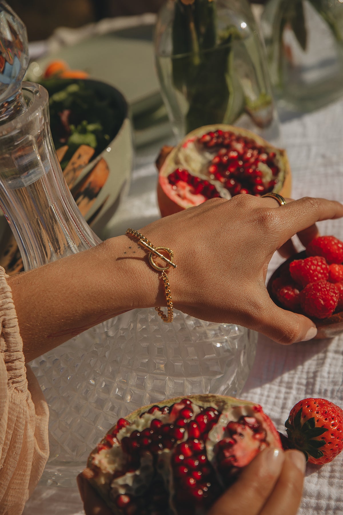OUROBOROS CHAIN BRACELET
