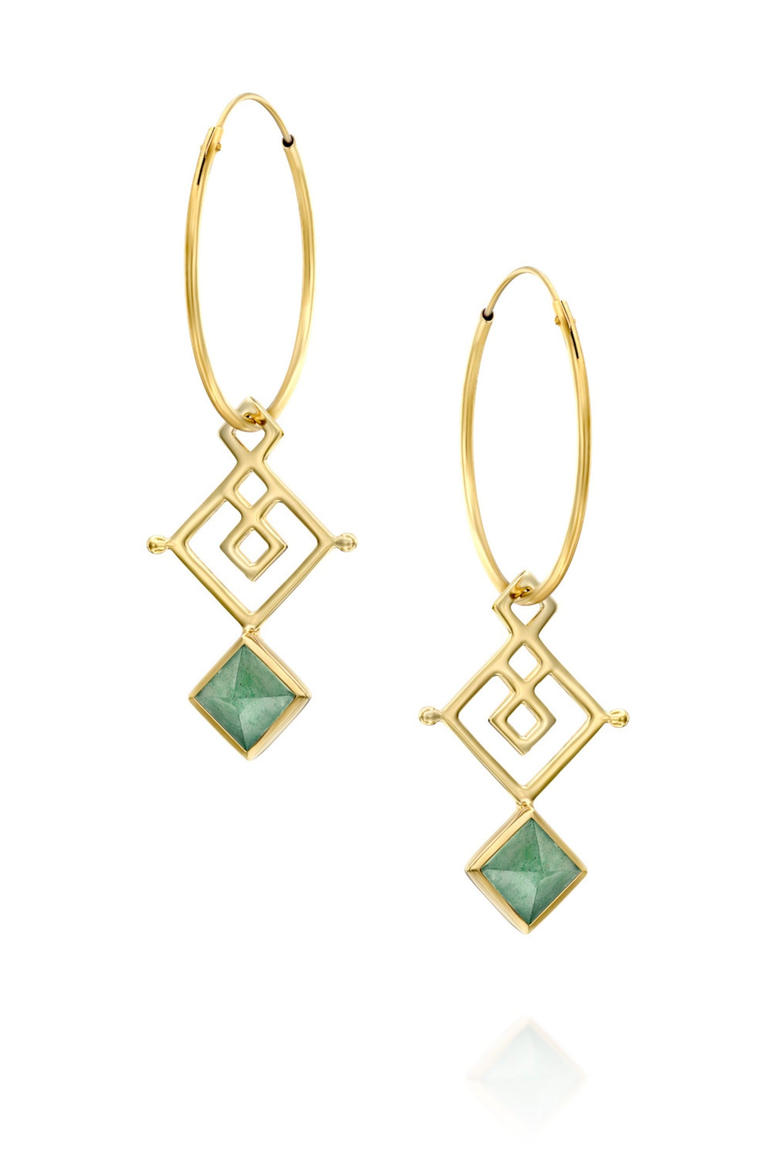 KALAHARI EARRINGS GOLD