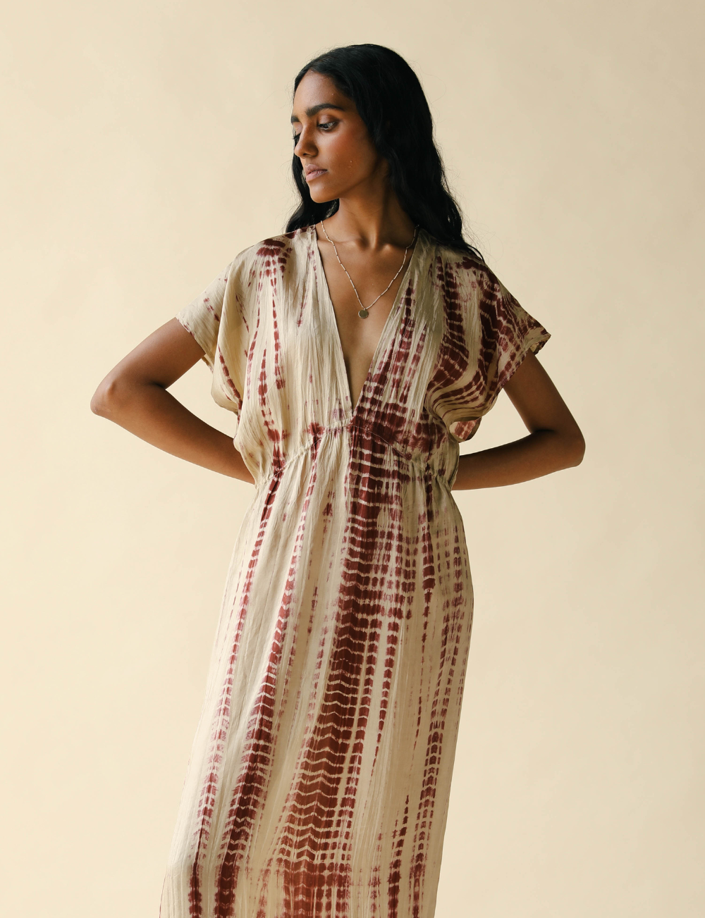 atlas silk dress Dress (Atlas) - Emika Fashion - Women's Clothes, Dresses, Evening Dresses, Cocktail Dresses, Party Dresses, Pantsuits, Skirts, Shorts, Corsets, Blouses