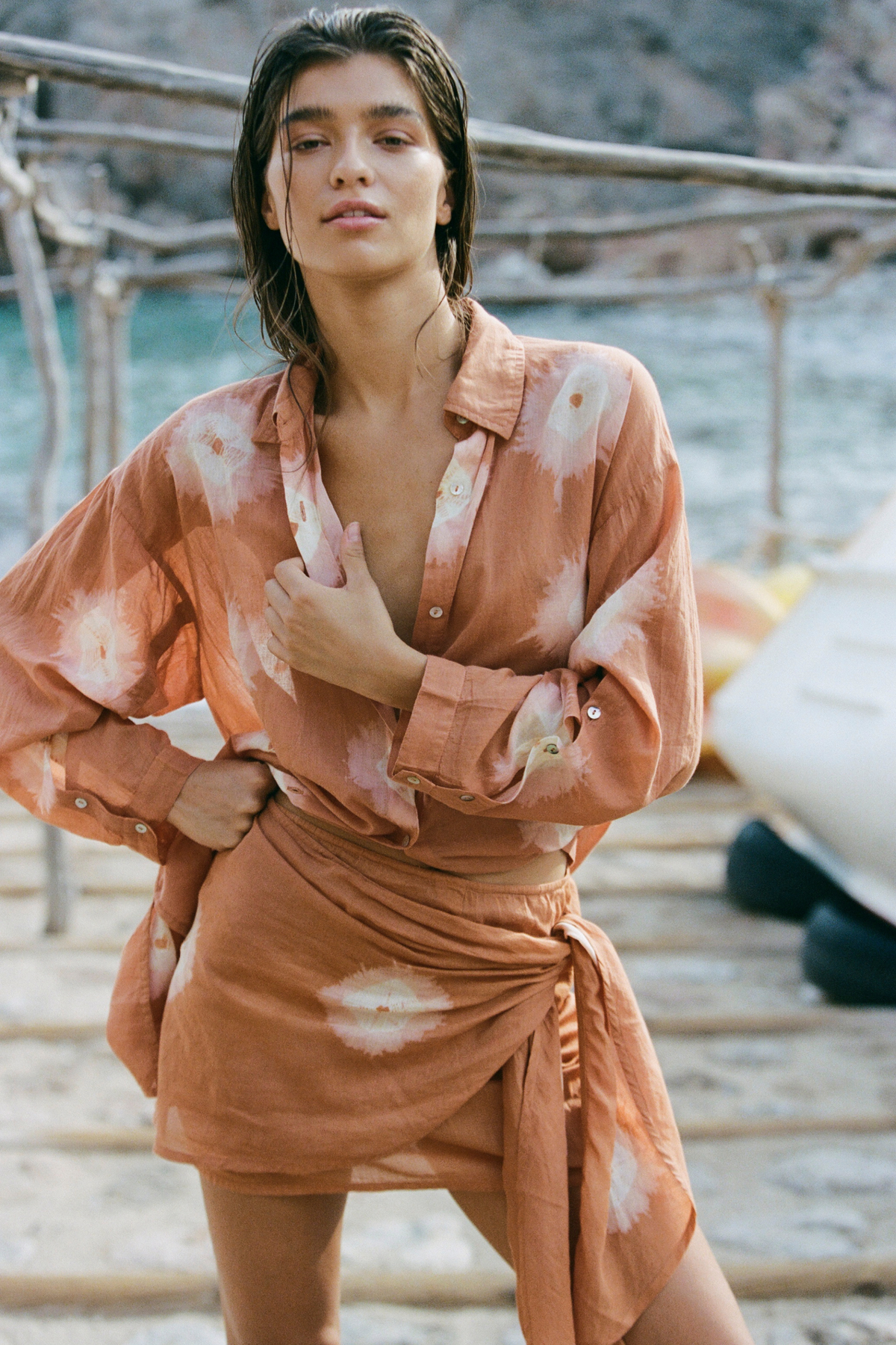 SHION WRAP SKIRT