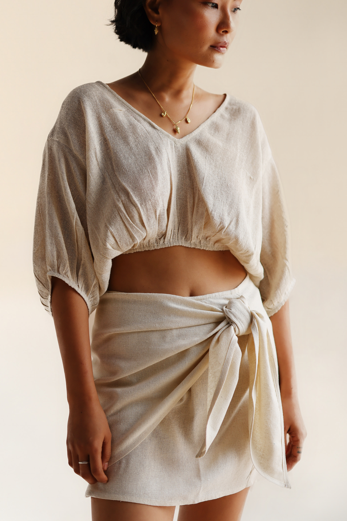 SHION WRAP SKIRT