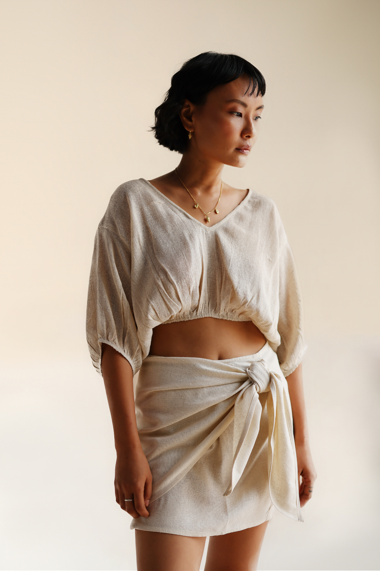 SHION WRAP SKIRT