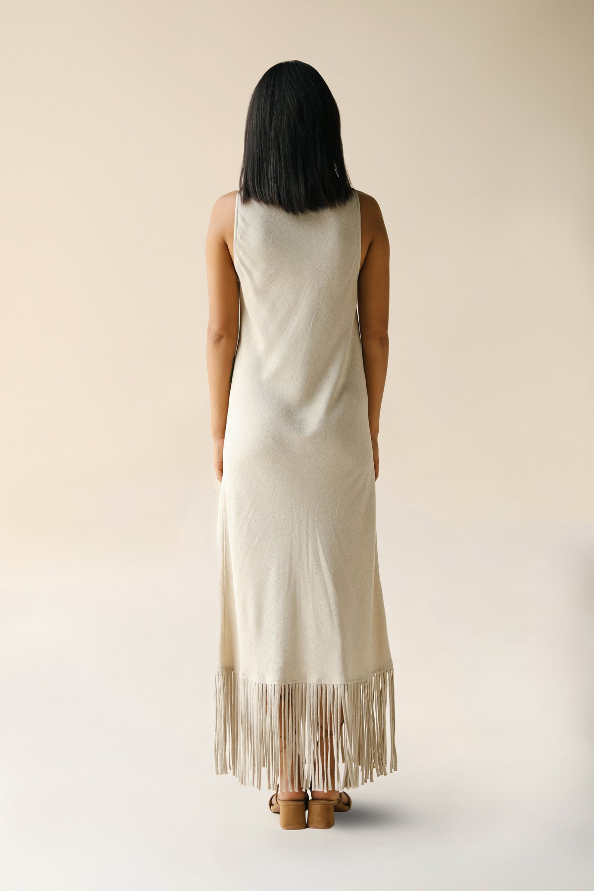 NOMAD FRINGE DRESS