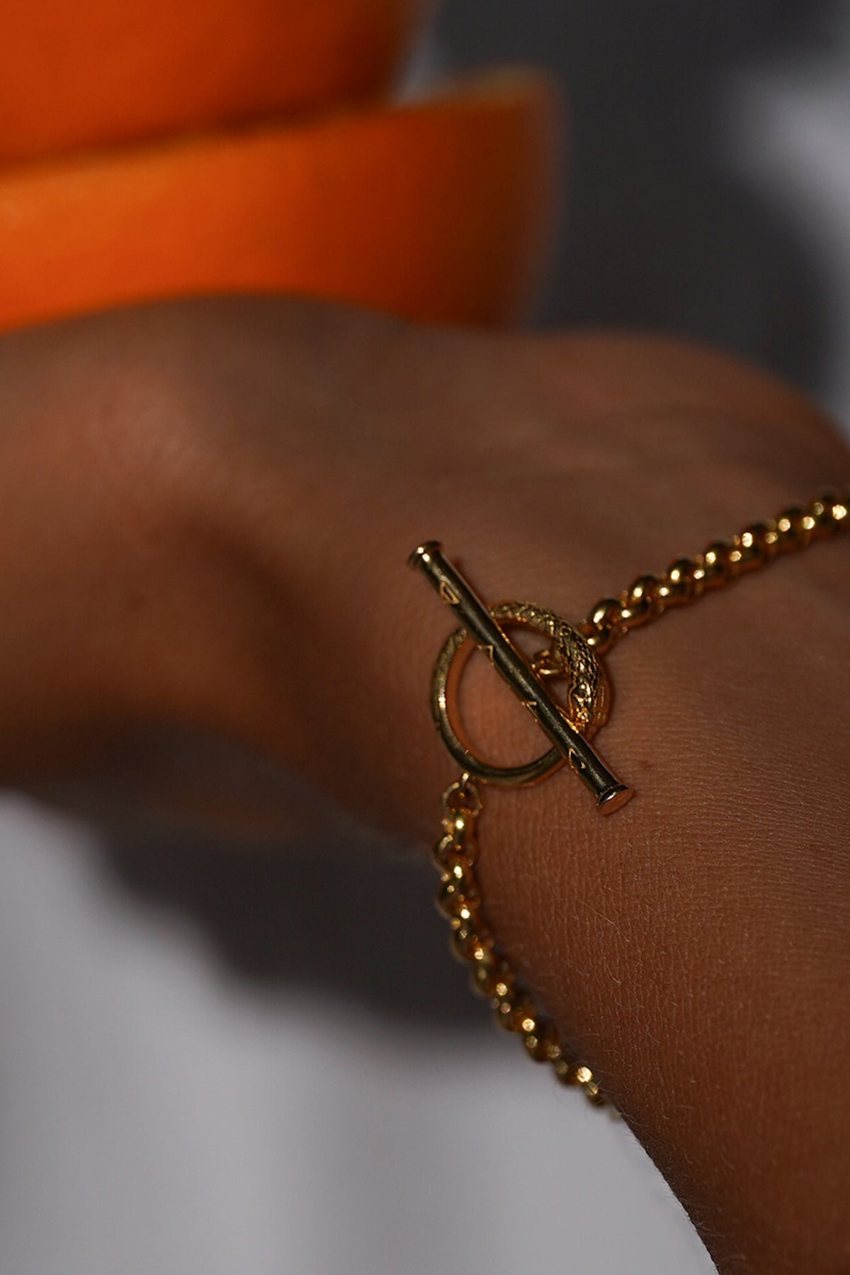OUROBOROS CHAIN BRACELET