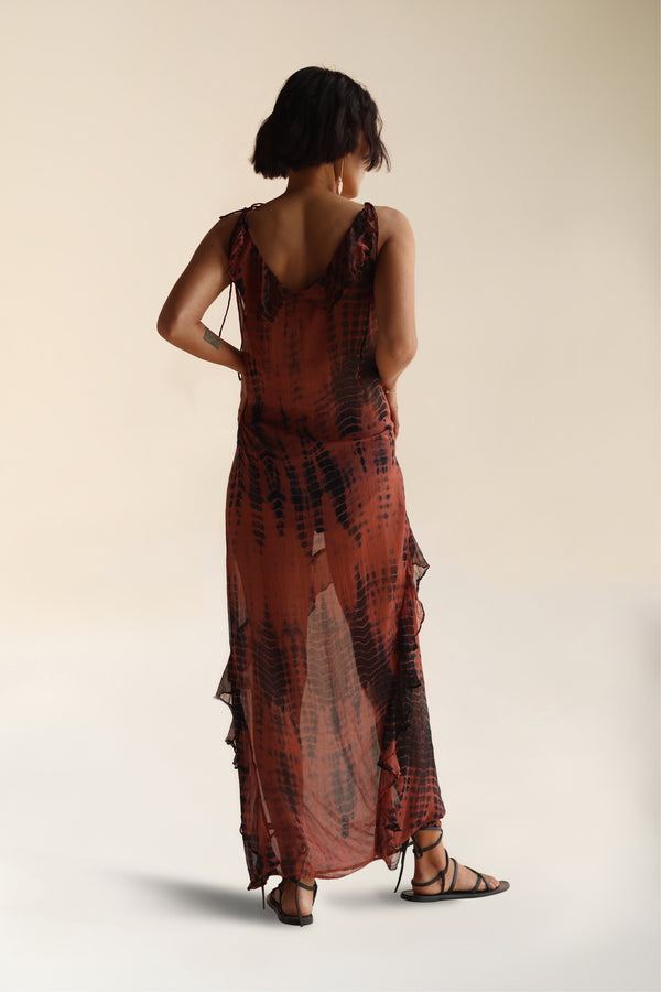 Tiger Eyes Maxi Dress