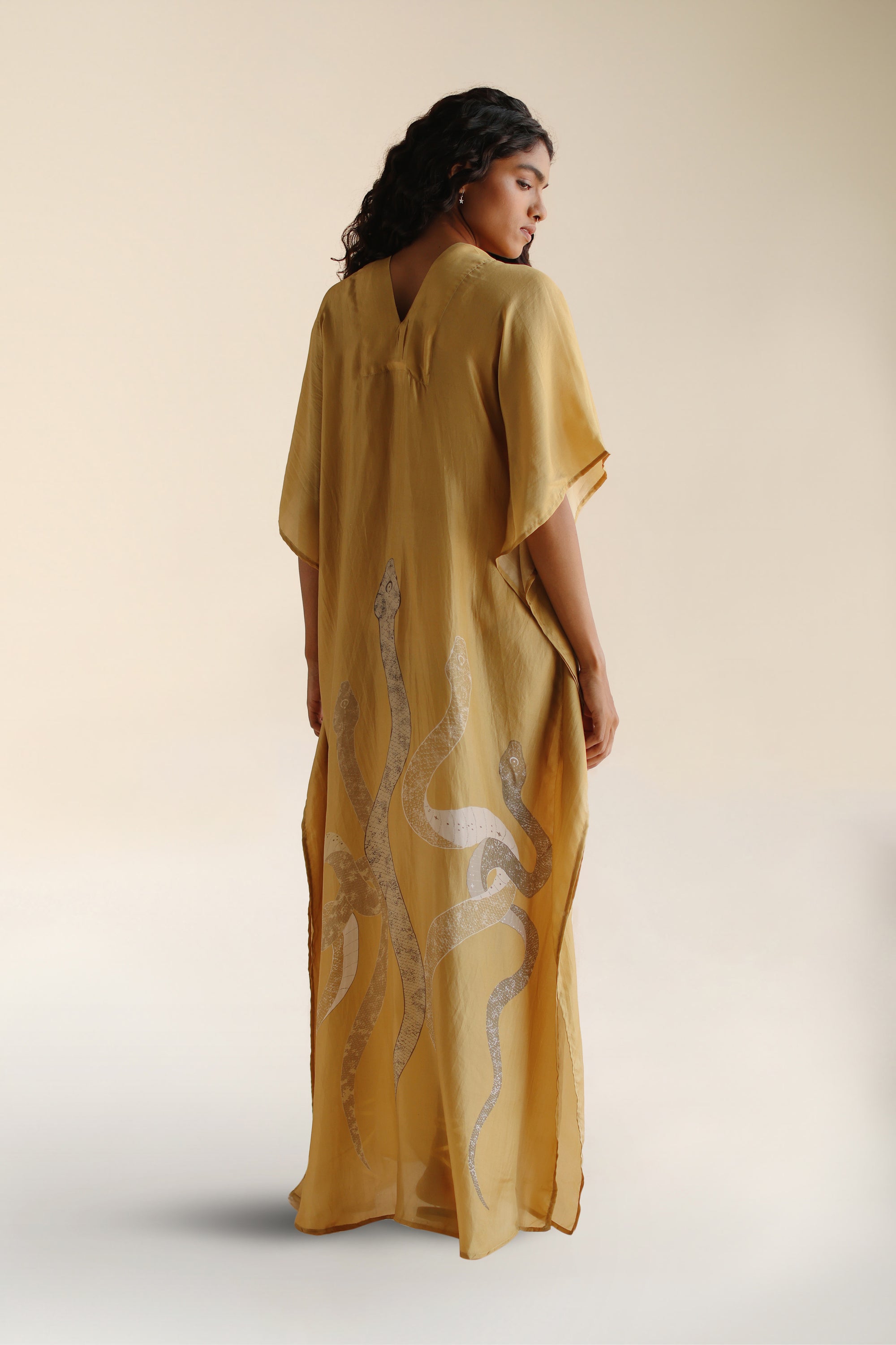 BUTTON SHOULDER KAFTAN SACRED GATE