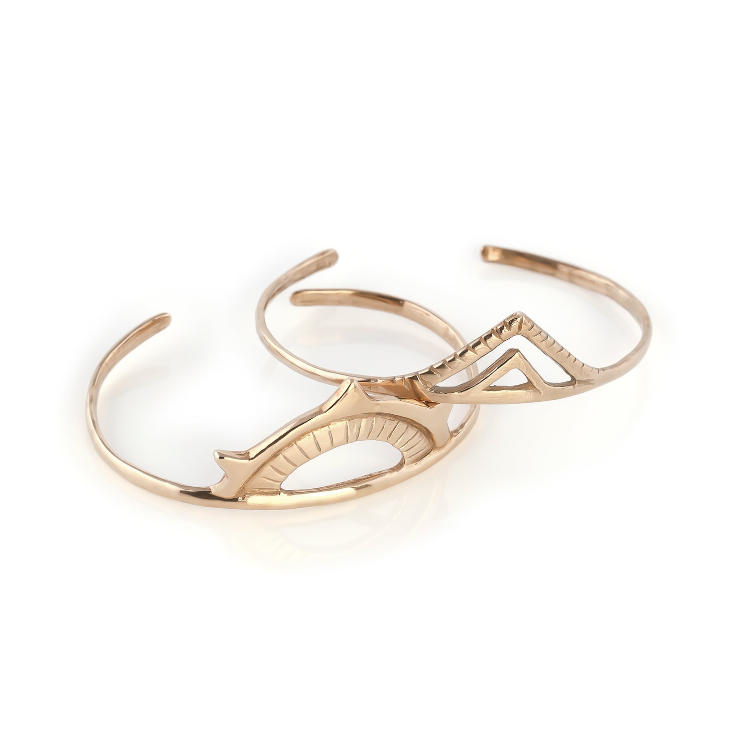 SUNKEEPER & PYRAMIDS CUFF SET