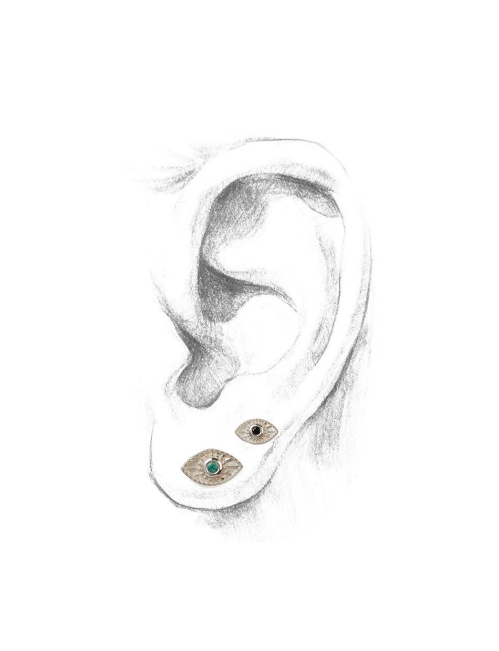 MINI RAYS OF LIGHT STUDS